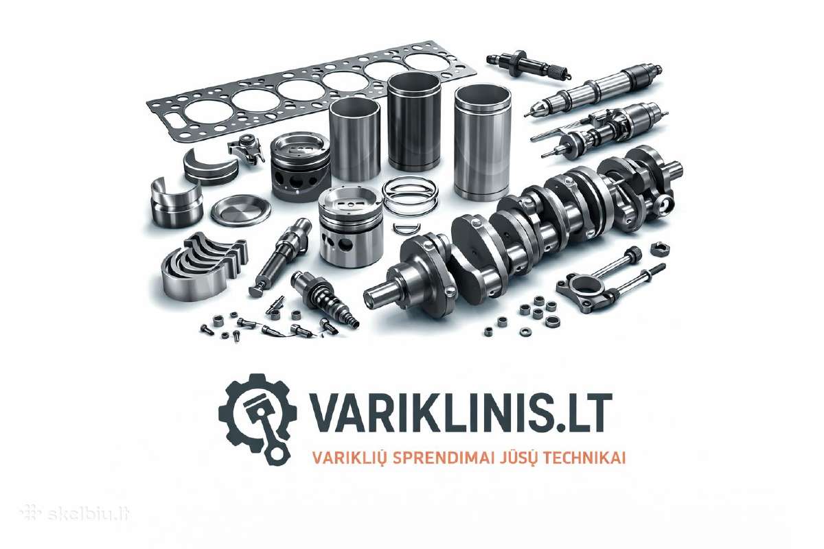 Yanmar variklių dalys mini technikai ir kt.