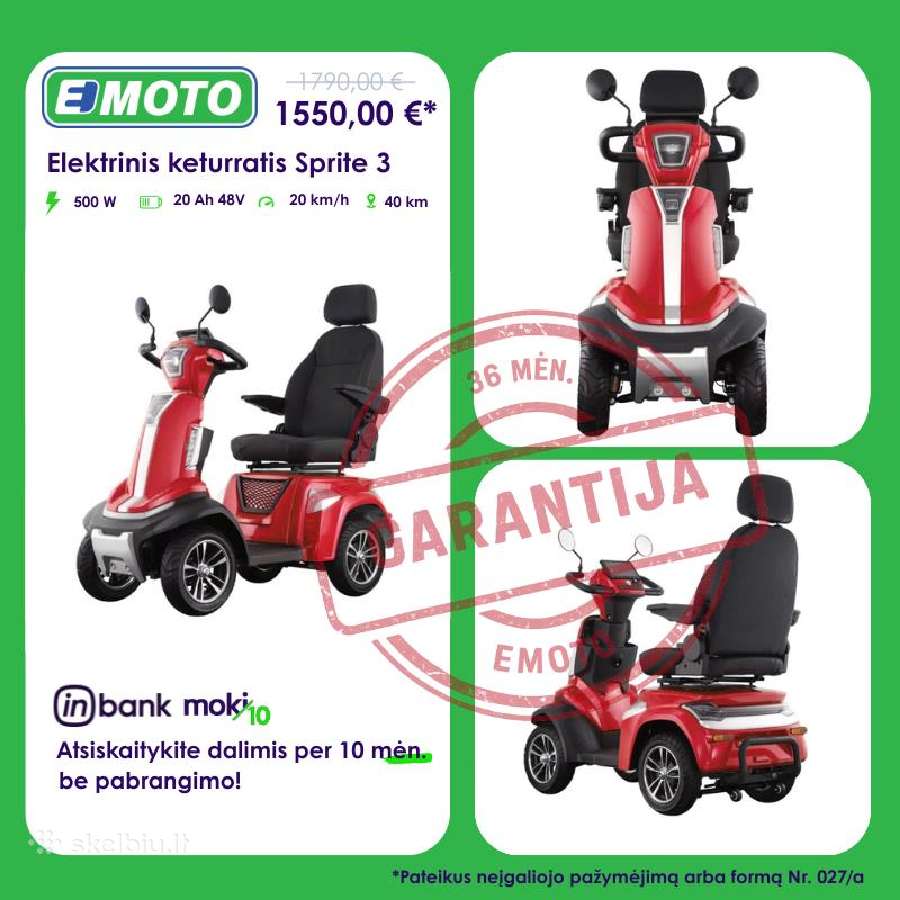 Elektriniai triračiai ir keturračiai - nuotraukos Nr. 9