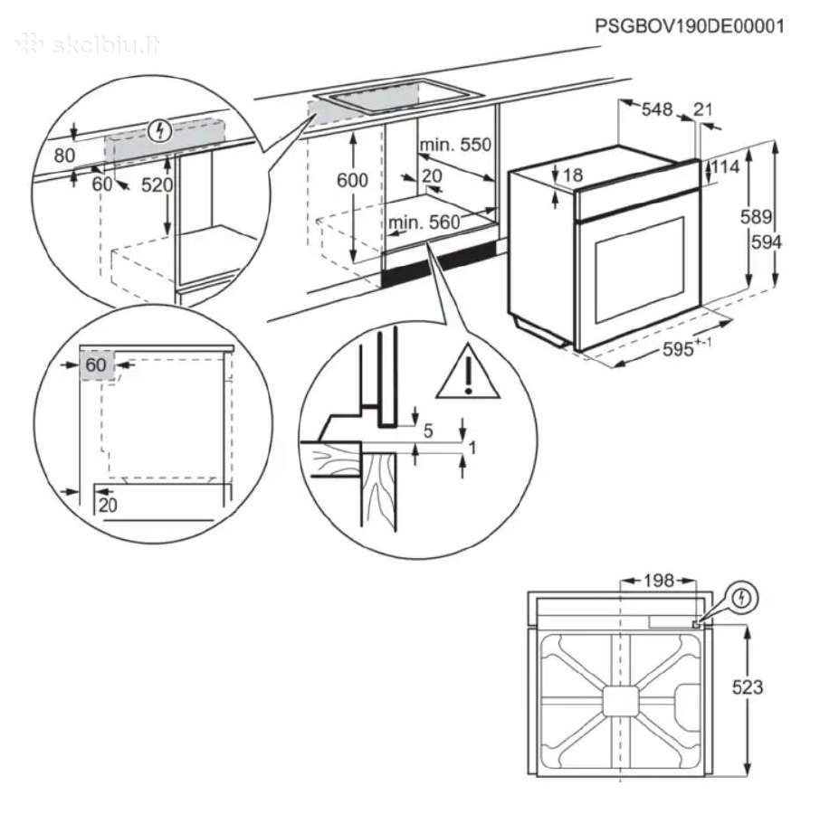 Aeg 7000 Sensecook® su Steamcrisp® ir Pirolize - nuotraukos Nr. 13