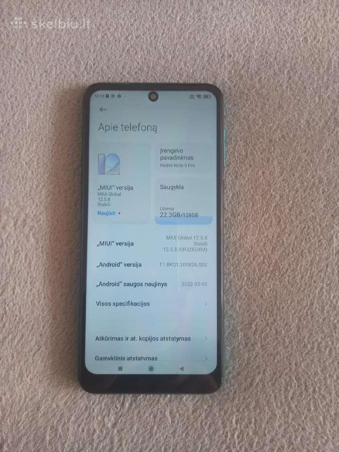 Redmi note 9 pro 128gb - nuotraukos Nr. 3