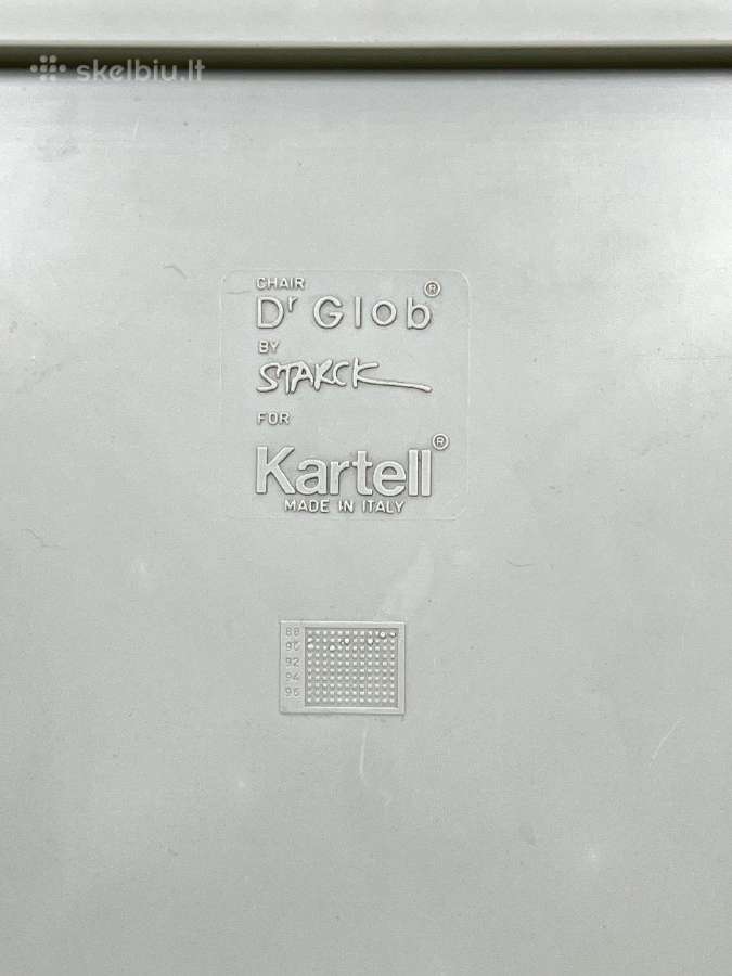 Vintažinė "Dr. Glob by starck for Kartell" kėdė - nuotraukos Nr. 8