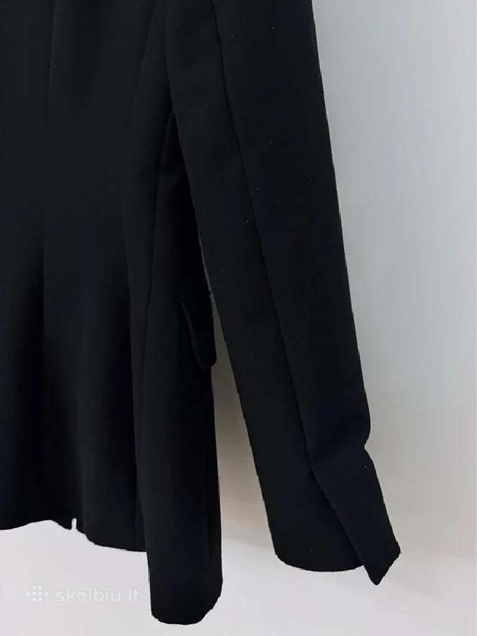 Stilingas elegantiškas juodas Zara švarkas - nuotraukos Nr. 6
