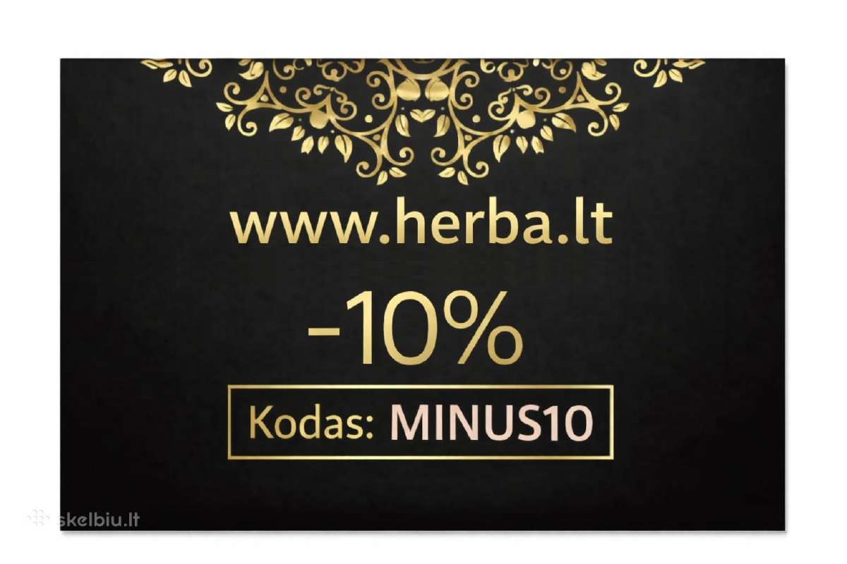 10% nuolaidos kodas apsipirkti Herba - nuotraukos Nr. 3