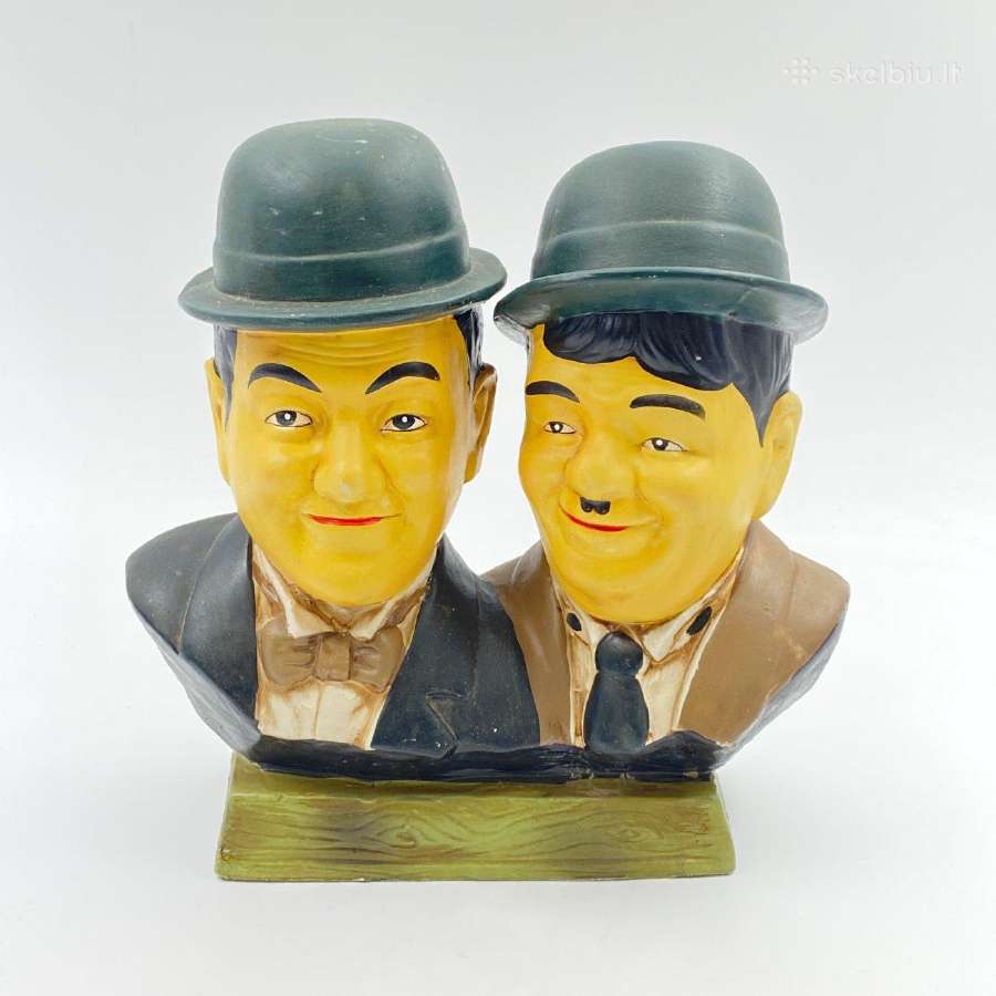 Laurel ir Hardy komikų biustatas - statula - nuotraukos Nr. 2