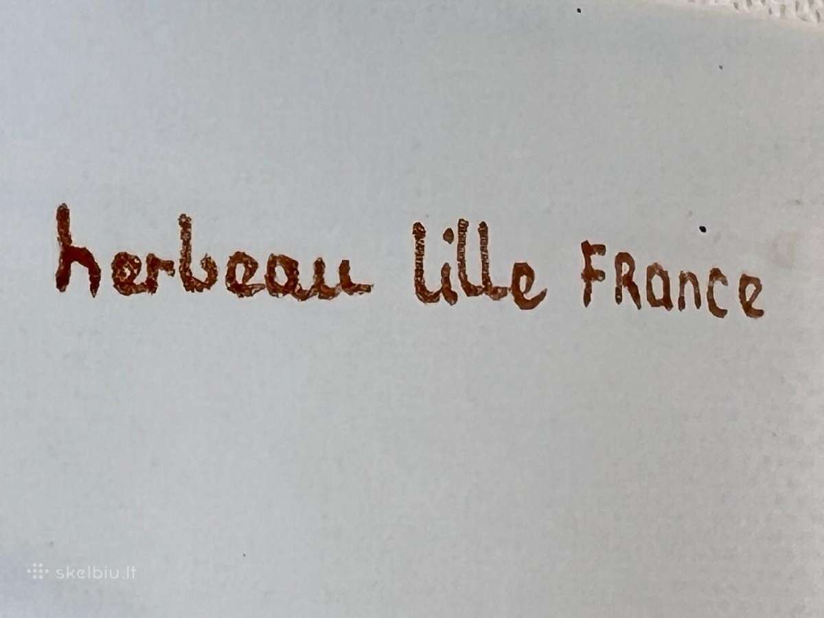 "Herbeau Lille France" keramikinė praustuvė - nuotraukos Nr. 7