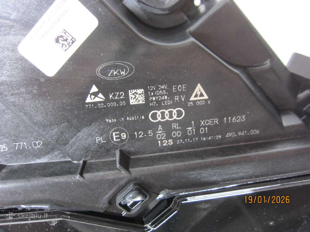 Audi Q7 4m Xenon žibintai, pilni.nauji - nuotraukos Nr. 7