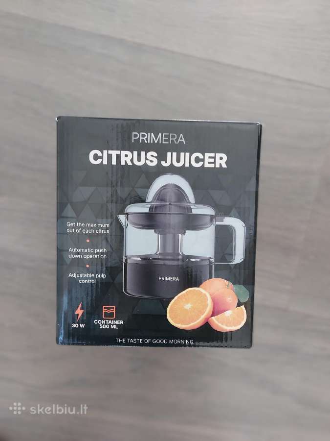 Primera citrusinių vaisių sulčiaspaudė - nuotraukos Nr. 3