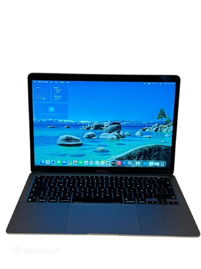 MacBook Air 2020 Apple M1 8/256gb +3mėn. garantija - nuotraukos Nr. 3
