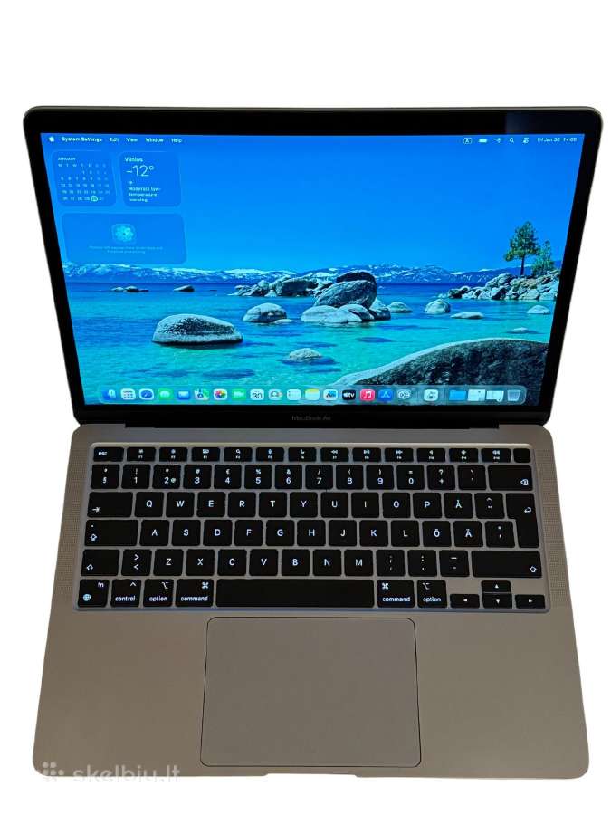 MacBook Air 2020 Apple M1 8/256gb +3mėn. garantija - nuotraukos Nr. 4