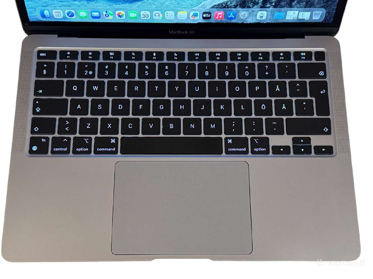 MacBook Air 2020 Apple M1 8/256gb +3mėn. garantija - nuotraukos Nr. 5