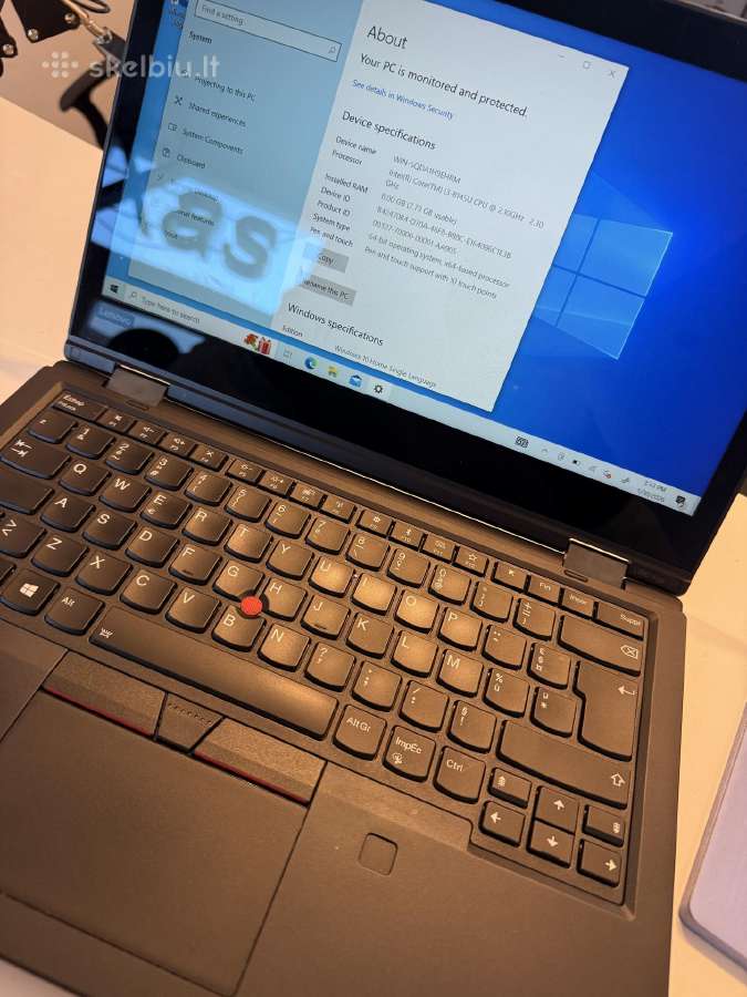 Lenovo Yoga L390 i3(8)/8gb/256gb SSD touch screen
