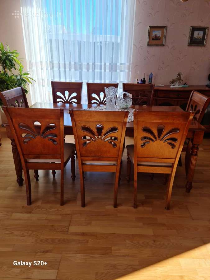 Parduodamas medžio masyvo 4 d.svetainės komplektas - nuotraukos Nr. 6