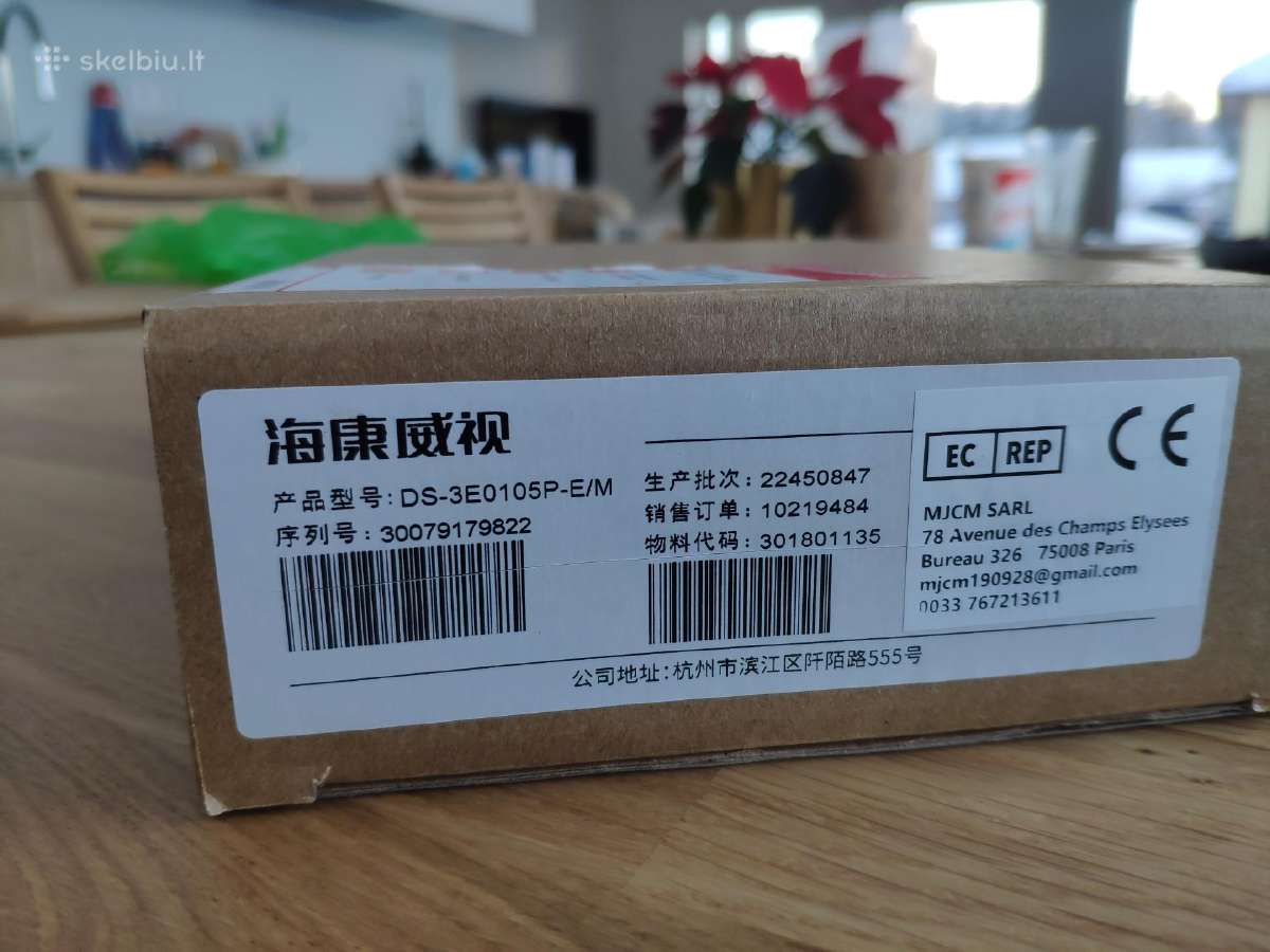 Hikvision Ds-3e0105p-e/m - nuotraukos Nr. 2