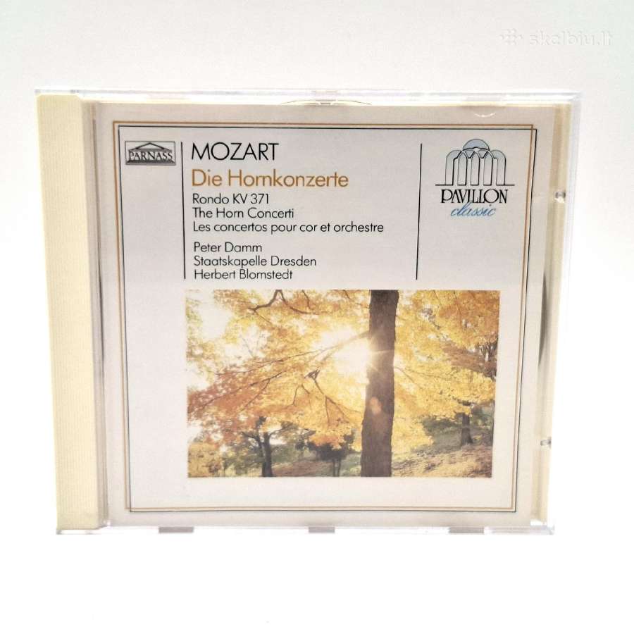 Mozart - Peter Damm, Staatskapelle Dresden (CD)