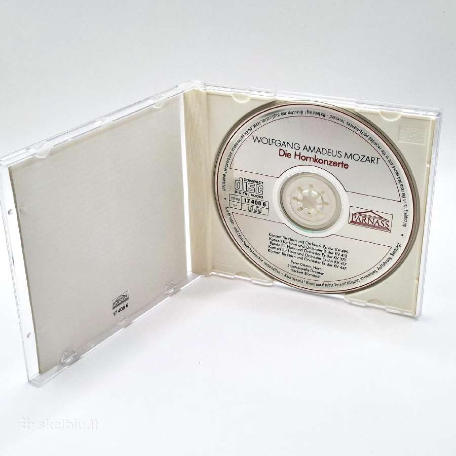 Mozart - Peter Damm, Staatskapelle Dresden (CD) - nuotraukos Nr. 3