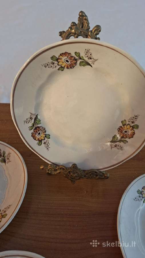 Rigos porceliano desertui skirtos užkandinės lėkšt - nuotraukos Nr. 5