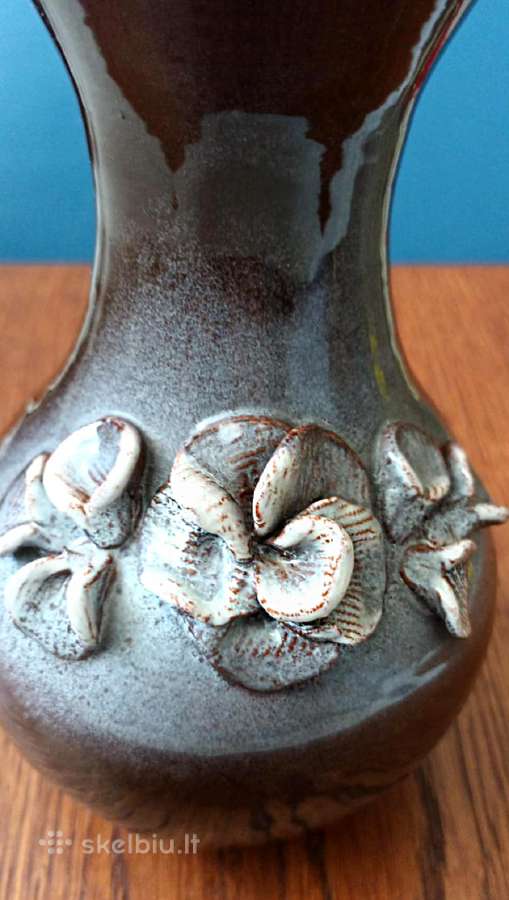 Keraminė vaza, 17,5cm aukščio - nuotraukos Nr. 2