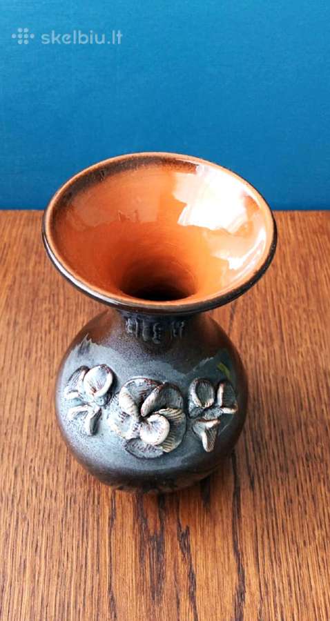 Keraminė vaza, 17,5cm aukščio - nuotraukos Nr. 3