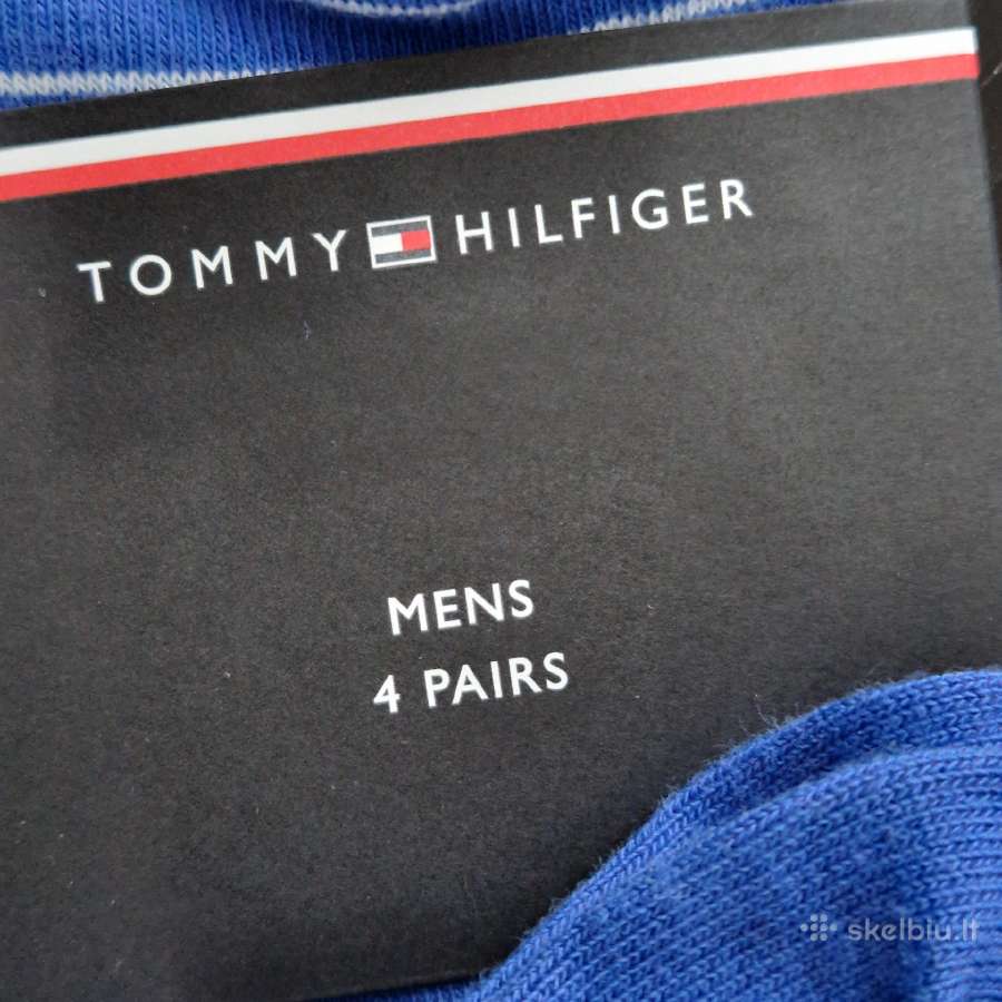 Kojinės Tommy Hilfiger 39-42 dydžio, 4 poros - nuotraukos Nr. 2