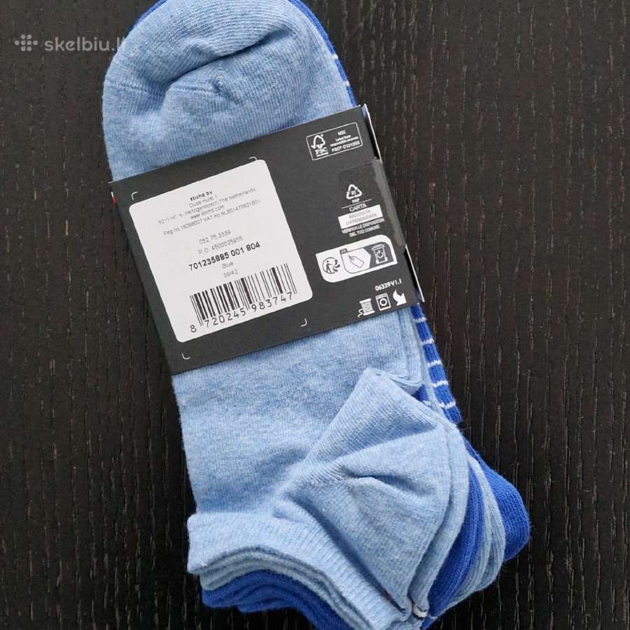 Kojinės Tommy Hilfiger 39-42 dydžio, 4 poros - nuotraukos Nr. 3
