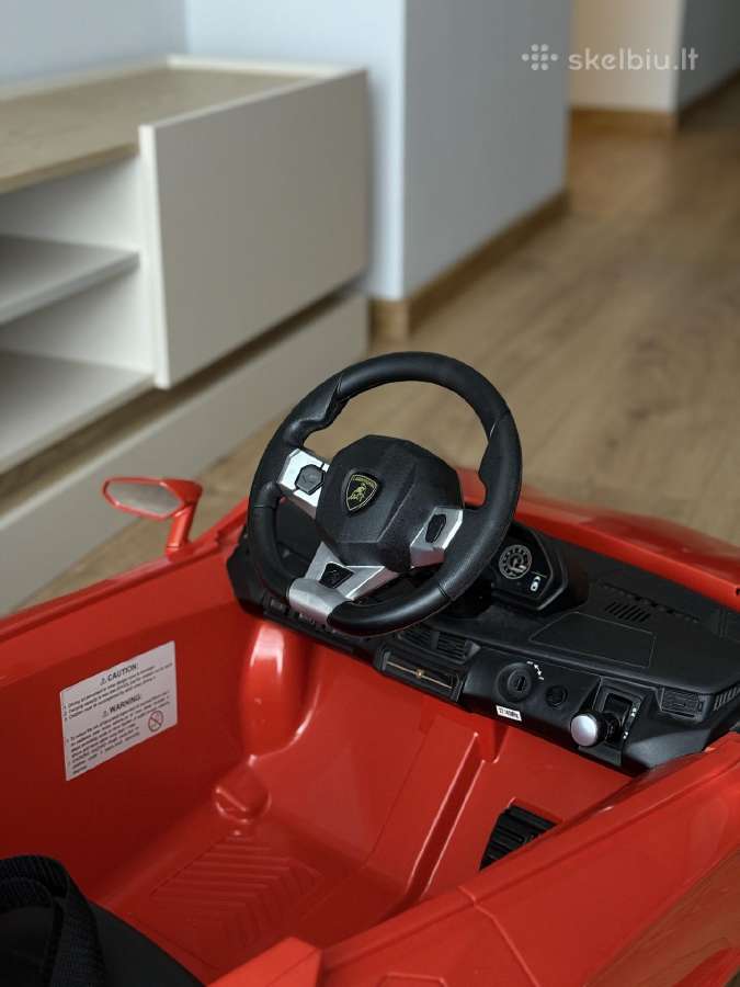 Parduodamas vaikiškas elektromobilis „Lamborghini - nuotraukos Nr. 3
