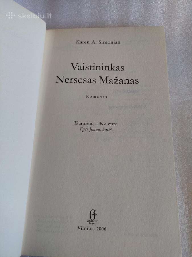 Vaistininkas Nersesas Mažanas - nuotraukos Nr. 2