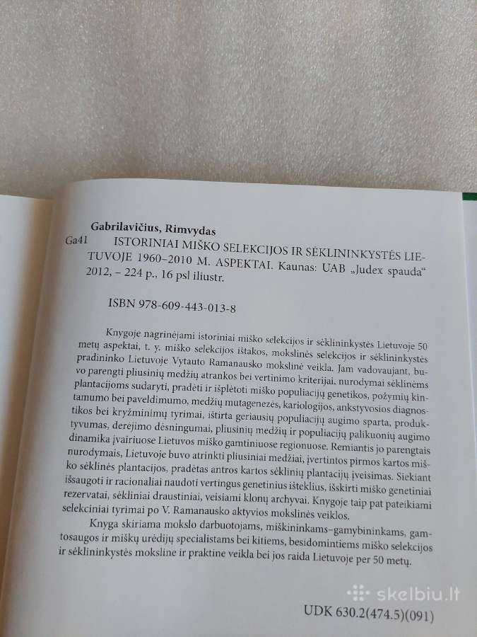 Istoriniai miško selekcijos aspektai - nuotraukos Nr. 4
