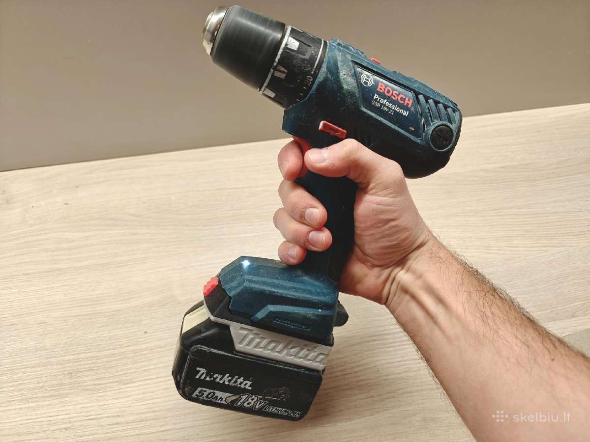 Makita - Bosch baterijos perėjimas adapteris