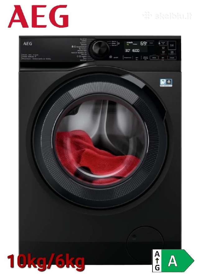 Skalbyklė/džiovyklė Aeg 7000 Universaldose 10/6 A