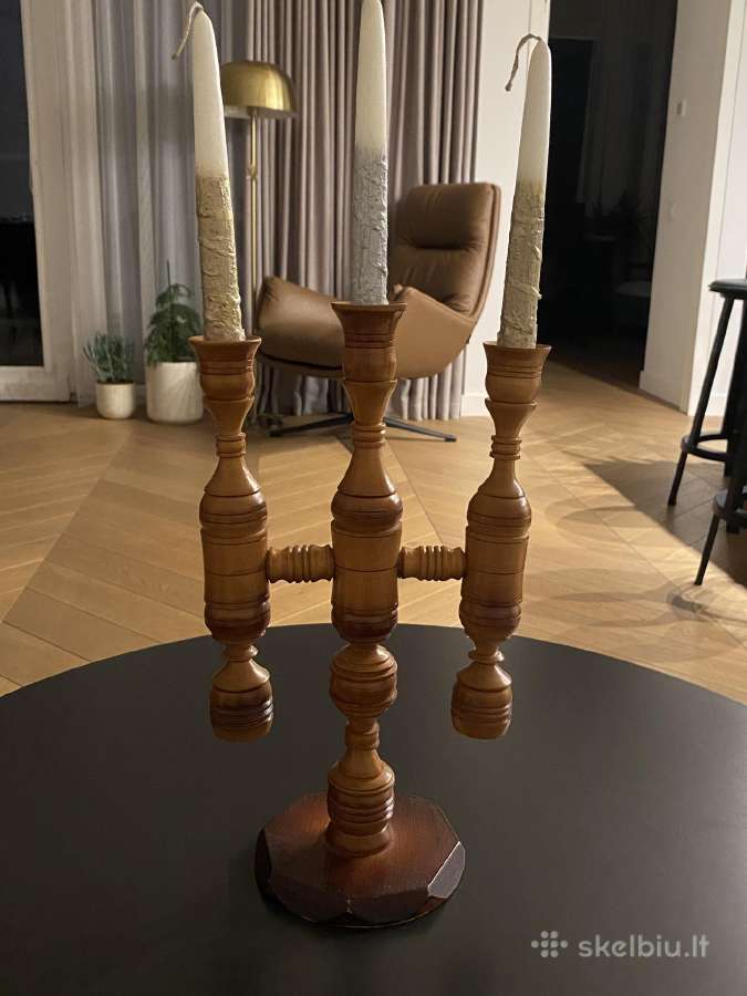 Žvakidė iš medienos