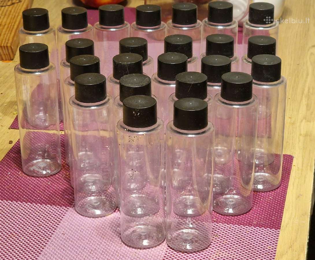 Buteliukai plastikiniai 100ml