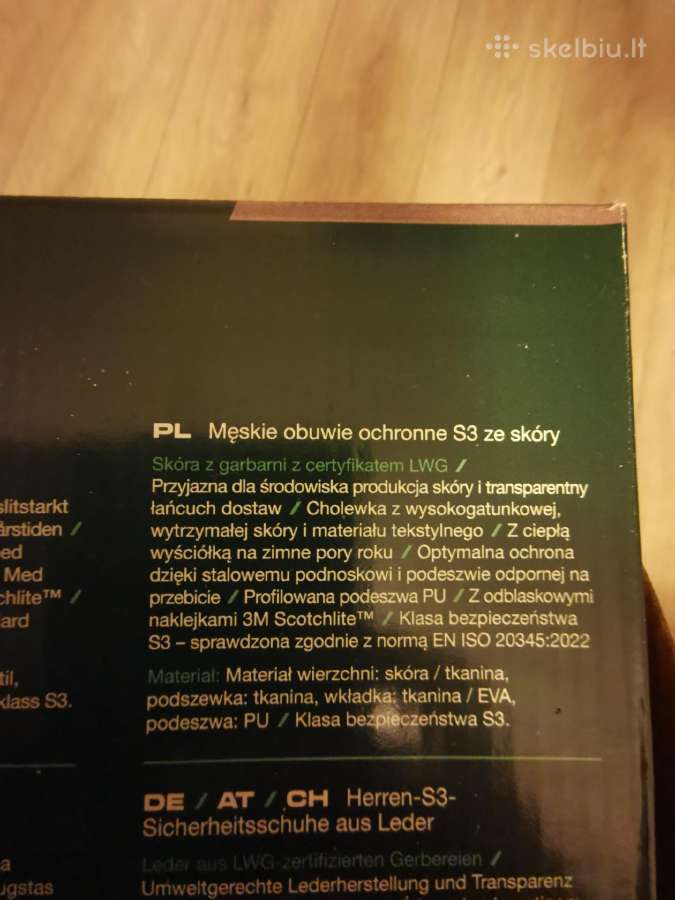Parkside šilti darbo batai - nuotraukos Nr. 9