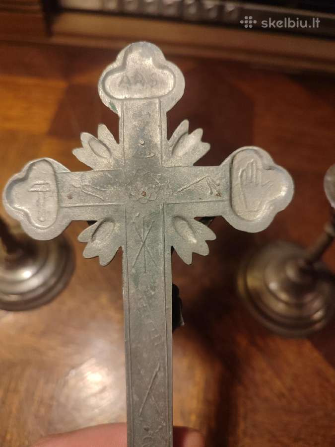 Religija kryžius ir žvakidės - nuotraukos Nr. 11