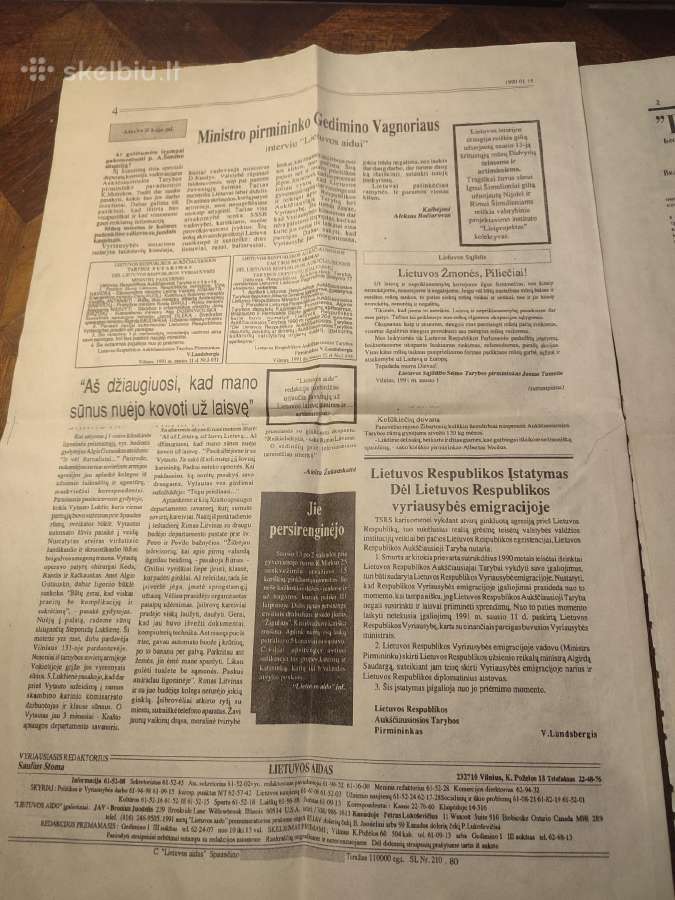 Akolekciniai laikraščiai - nuotraukos Nr. 4