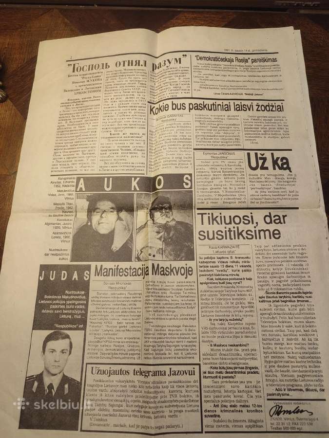 Akolekciniai laikraščiai - nuotraukos Nr. 6