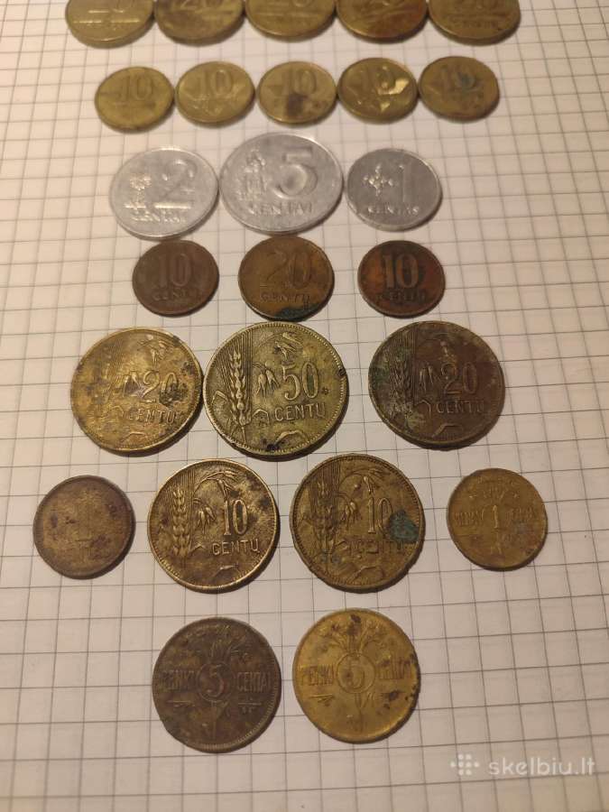 Numizmatika Lt centai - nuotraukos Nr. 2