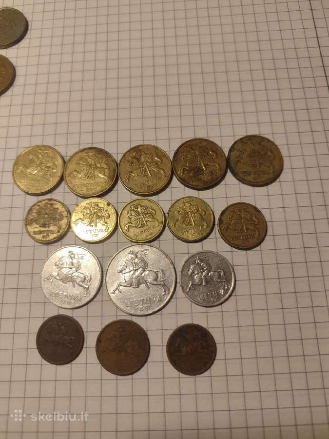 Numizmatika Lt centai - nuotraukos Nr. 8