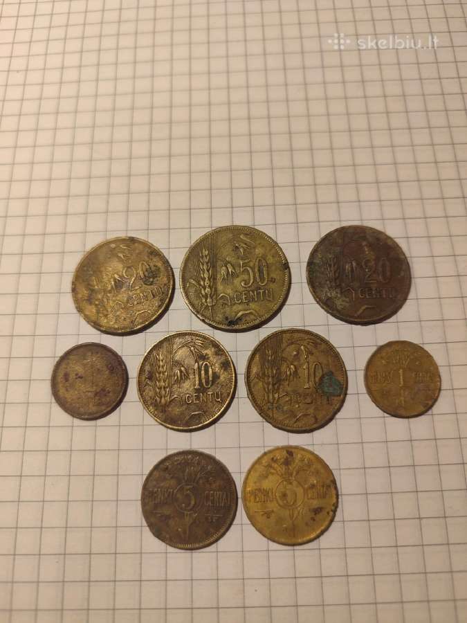 Numizmatika Lt centai - nuotraukos Nr. 10