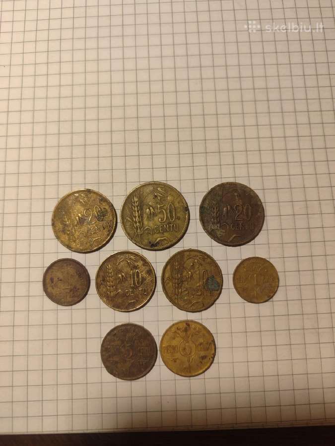 Numizmatika Lt centai - nuotraukos Nr. 11