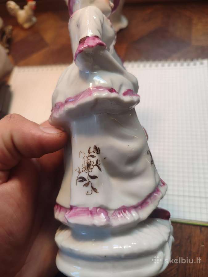 Porceliano statulėlė - nuotraukos Nr. 6