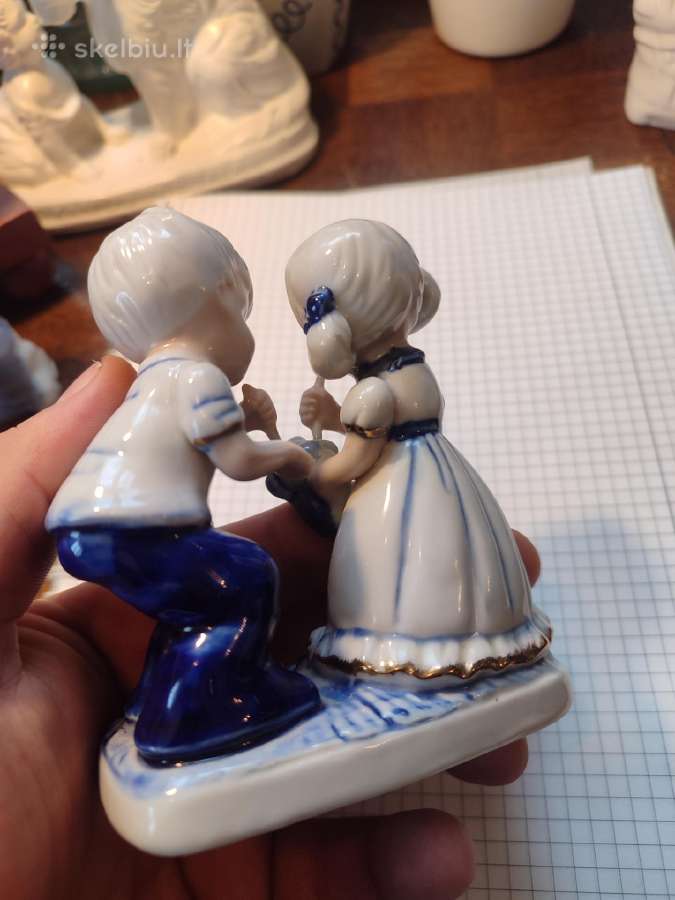 Porceliano statulėlė - nuotraukos Nr. 7