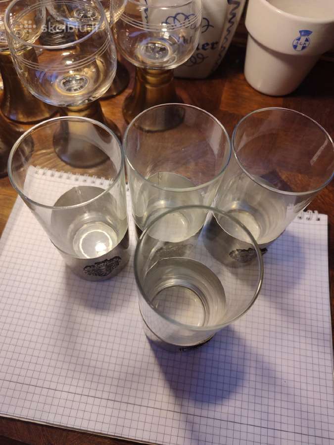 Vintažinės stiklinės - nuotraukos Nr. 10