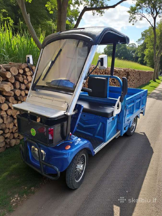 Elektrinis krovininis keturratis N-7 - nuotraukos Nr. 4