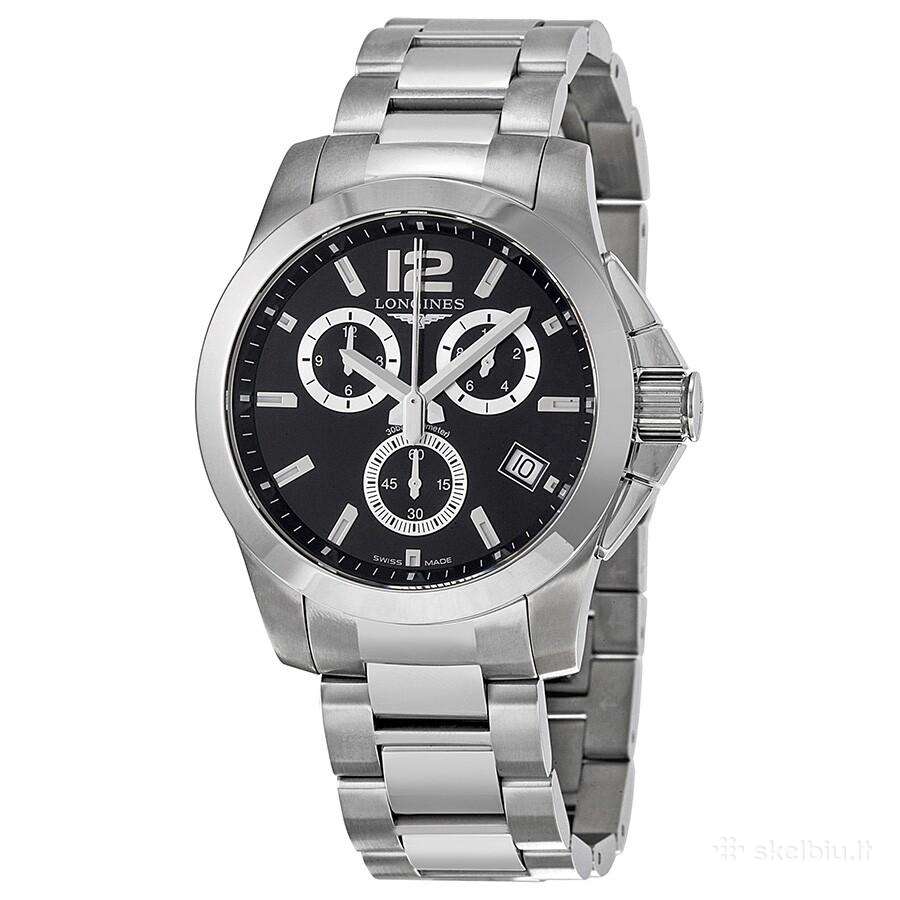 Longines Conquest vyriškas laikrodis L3.660.4.56.6 - nuotraukos Nr. 2
