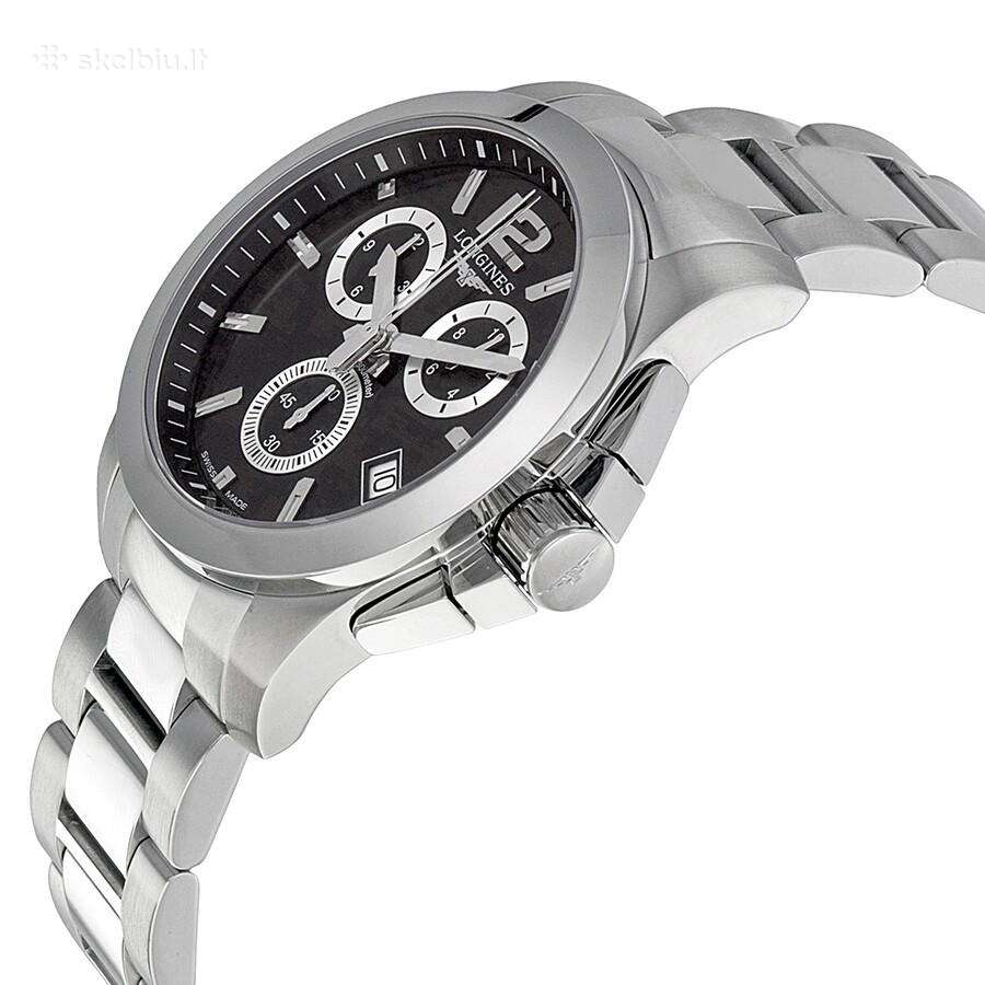 Longines Conquest vyriškas laikrodis L3.660.4.56.6 - nuotraukos Nr. 3
