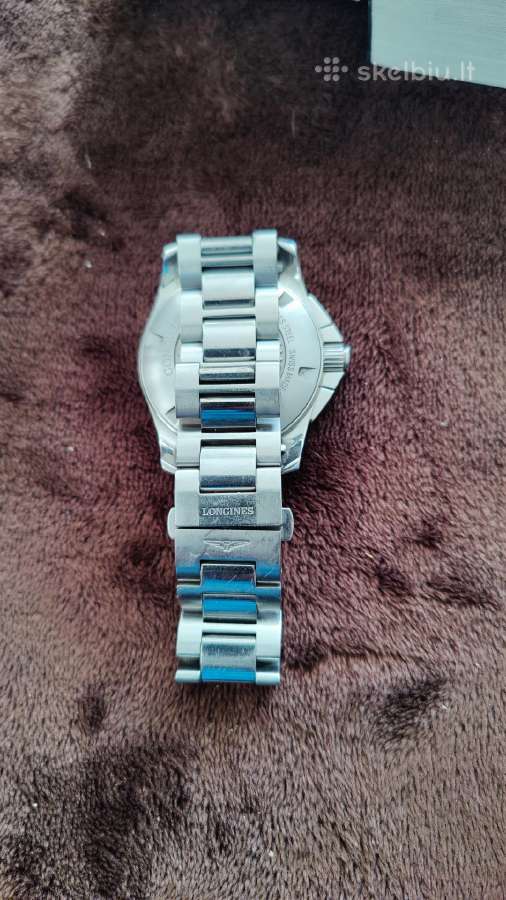 Longines Conquest vyriškas laikrodis L3.660.4.56.6 - nuotraukos Nr. 8