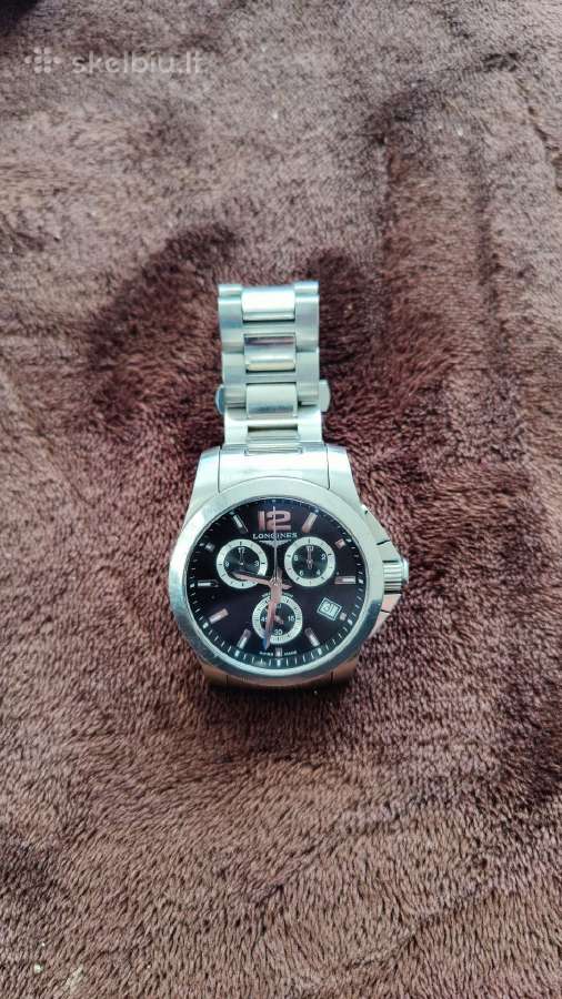 Longines Conquest vyriškas laikrodis L3.660.4.56.6 - nuotraukos Nr. 6