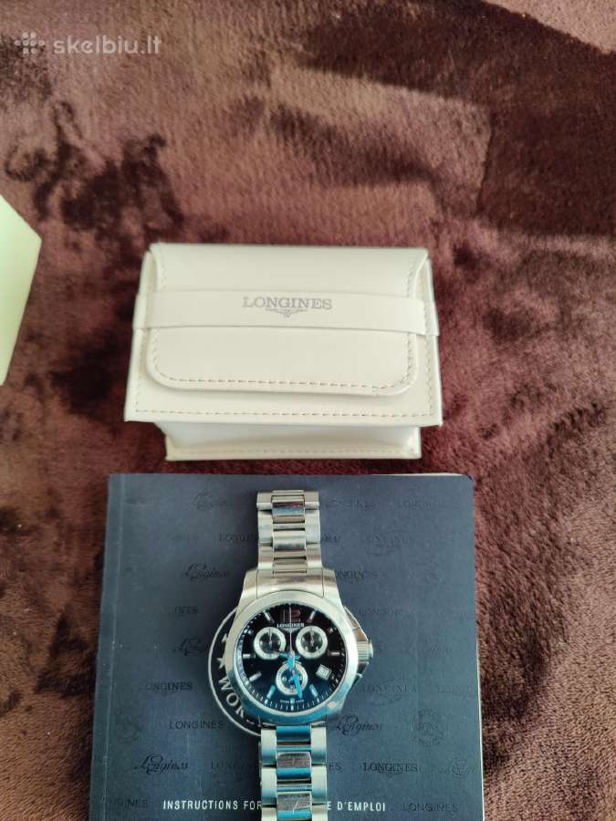 Longines Conquest vyriškas laikrodis L3.660.4.56.6 - nuotraukos Nr. 15