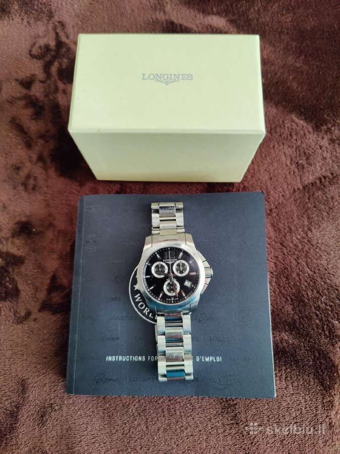 Longines Conquest vyriškas laikrodis L3.660.4.56.6 - nuotraukos Nr. 16