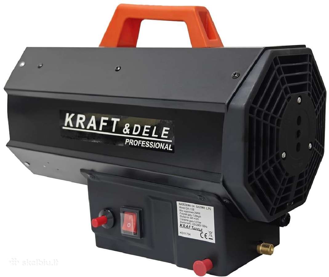 Dujiniai šildytuvai su termostatu 25-100 Kw - nuotraukos Nr. 16